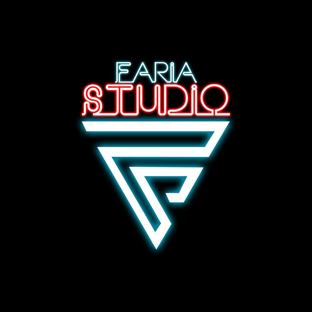 Logo antiga do Faria Studio